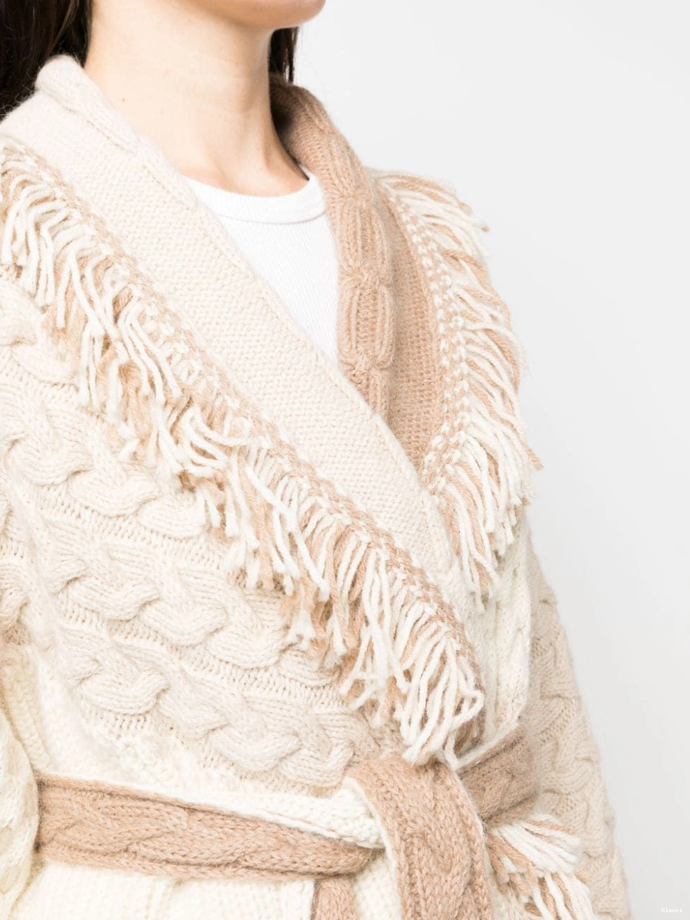 Affordable Talking cardigan Alanui Glacier Women wool 0718